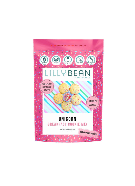 LillyBean Unicorn Breakfast Cookie (Vegan & Gluten-Free)
