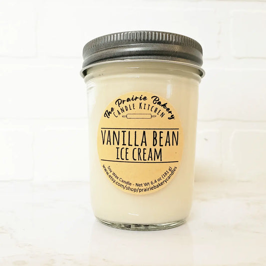 Vanilla Bean Ice Cream | Dessert Scented Soy Wax Candle