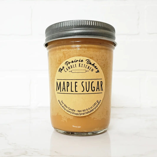 Maple Sugar | Sweet Maple Butter Scented Soy Wax Candle