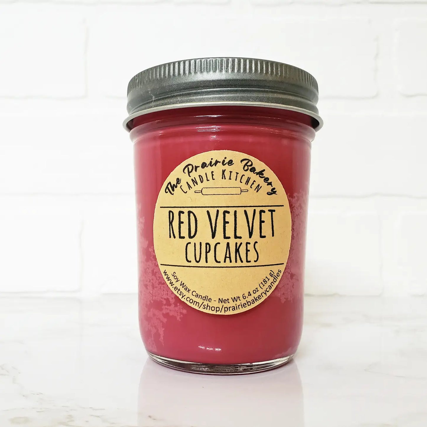 Red Velvet Cupcakes | Vanilla Scented Soy Wax Candle