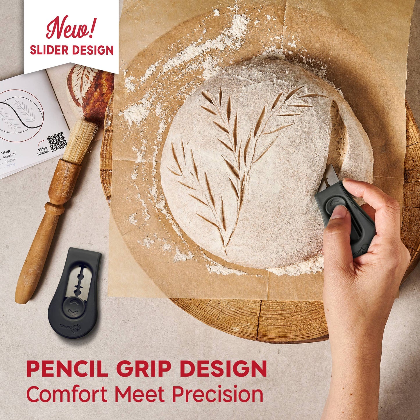 KneadAce® Bread Lame: White