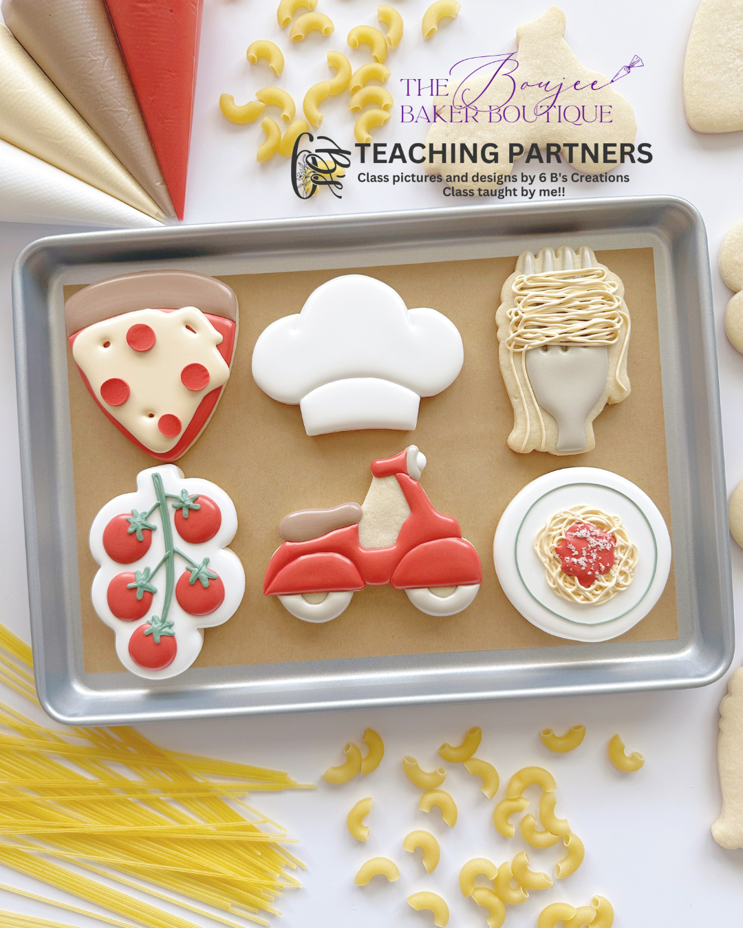 Taste of Italy Cookie Decorating Class 3/28/26 4:00-6:00pm