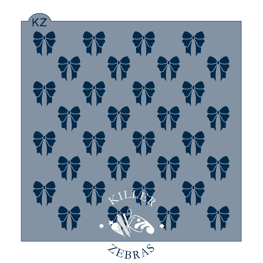 Bows Stencil