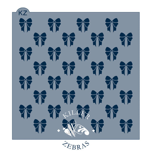 Bows Stencil