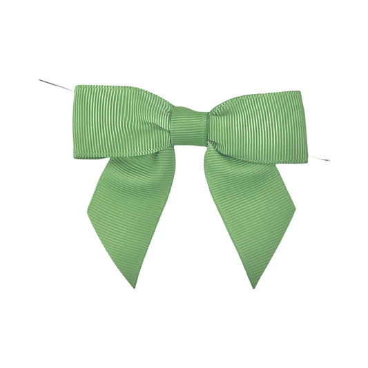 Sage Green Bow on Wire