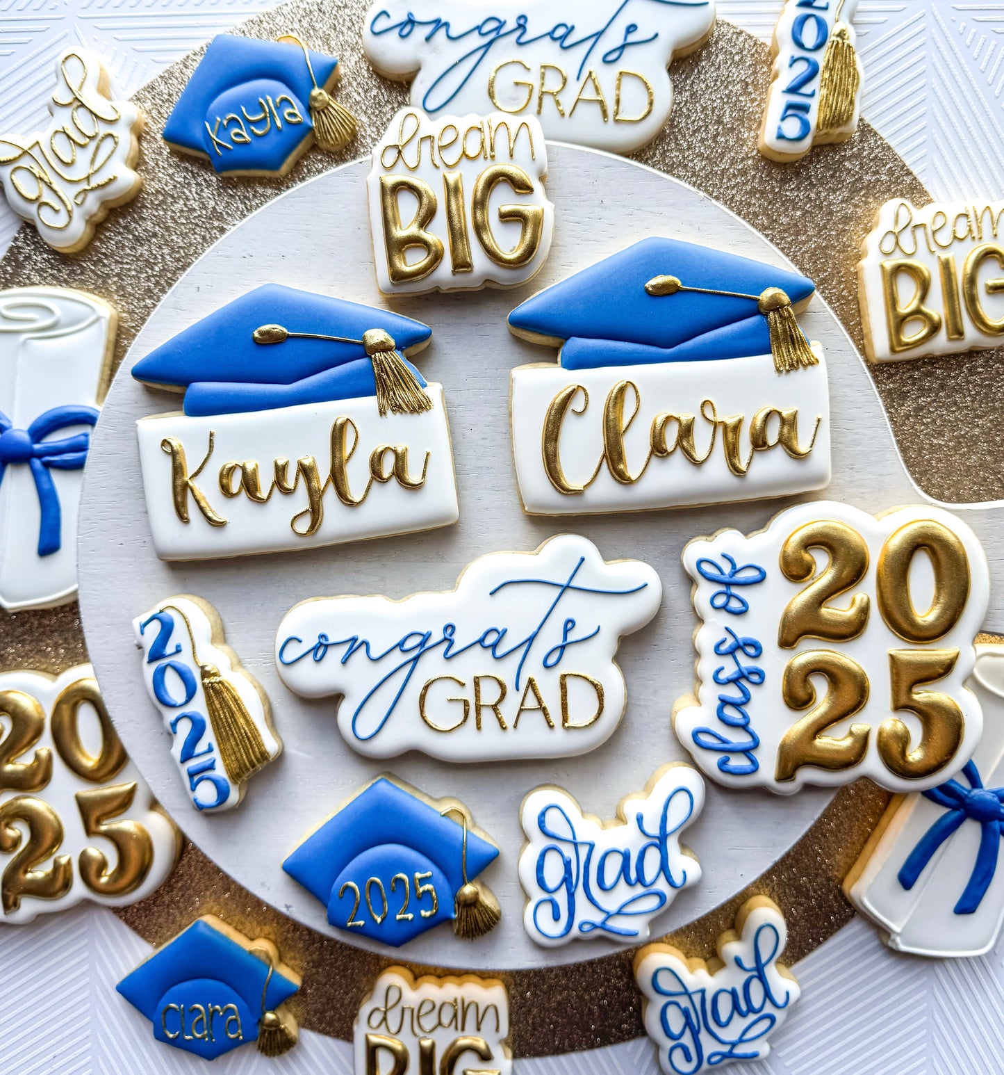Graduation Cookie Platters