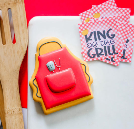 Personalized King of the Grill Apron