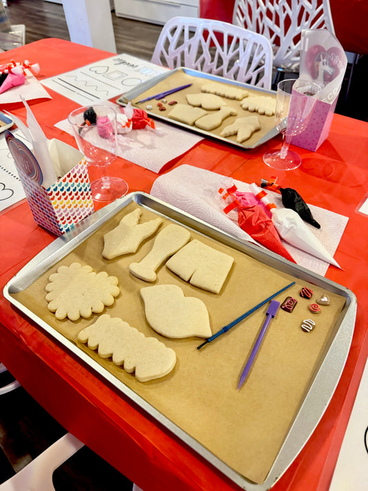 Adult Valentine's Themed Cookie Decorating Class 2/13/25 6:30-8:30pm