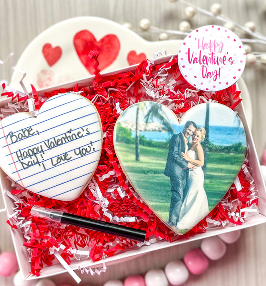 Personalized Photo Cookie Card Set