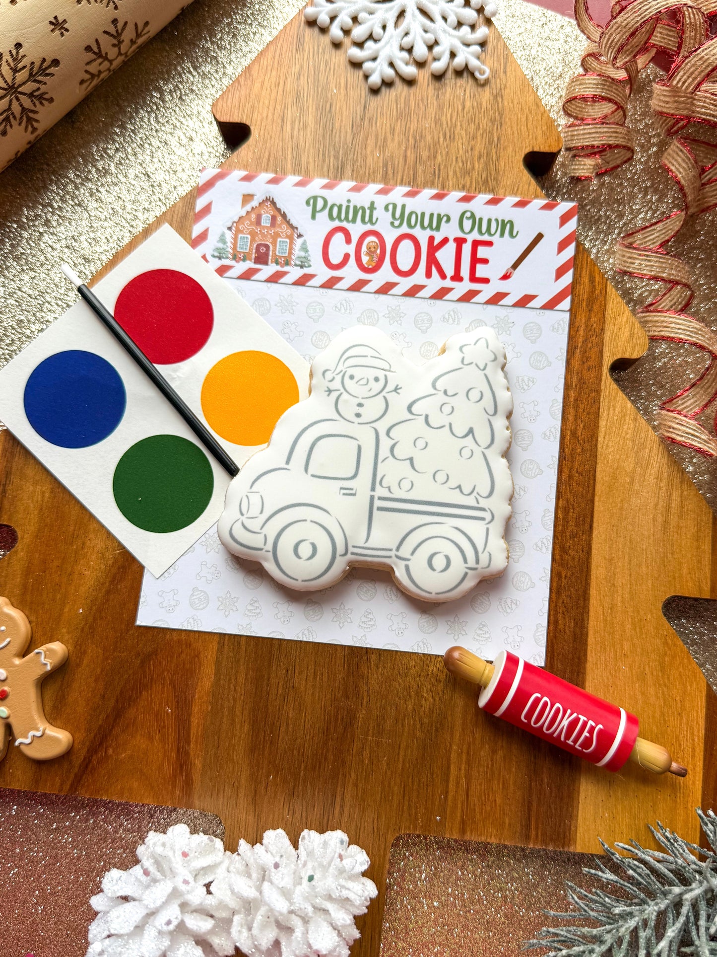 Paint Your Own Cookies (Multiple design options)