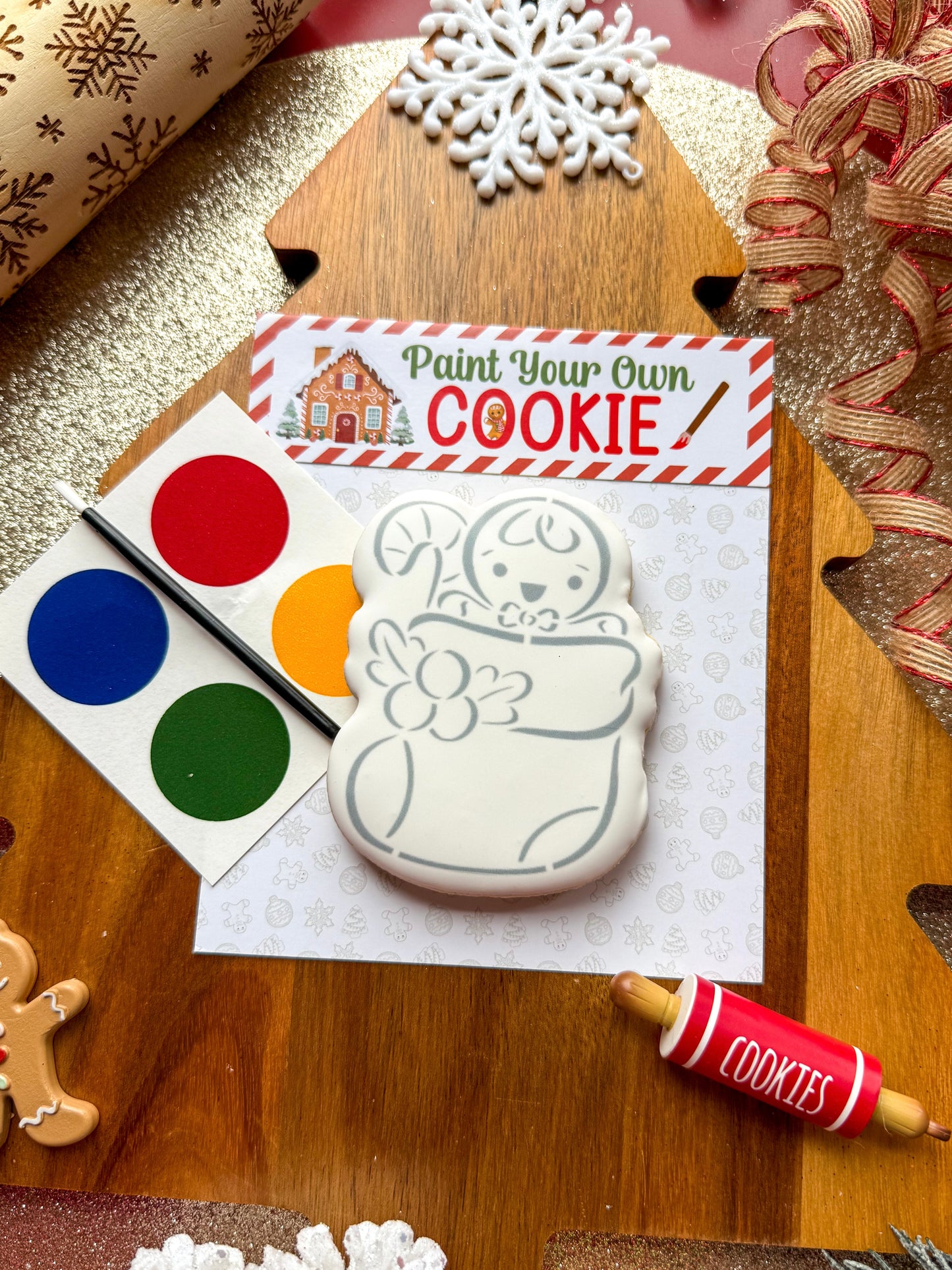 Paint Your Own Cookies (Multiple design options)