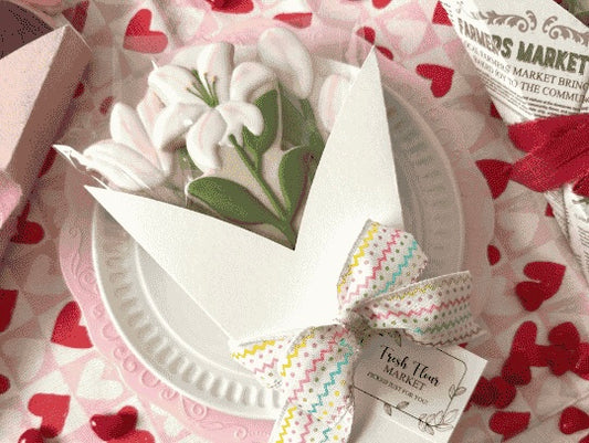 White Flower Bouquet Box – Set of 10 Boxes