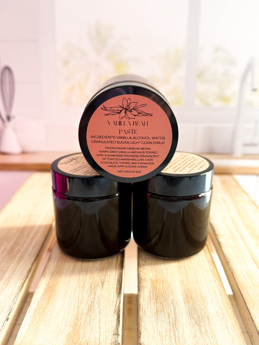 Madagascar Mexican Vanilla Bean Paste – Premium Vodka Infusion (5oz)