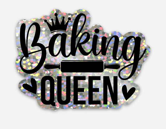 Baking Queen Sticker