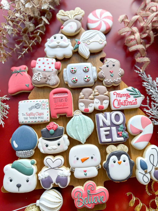 12 Day DYE-FREE Cookie Advent Calendar