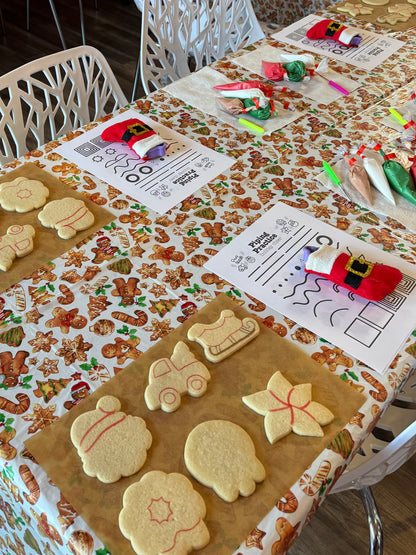 December Christmas Theme Cookie Decorating Class 12/14/25 11:00-1:00pm