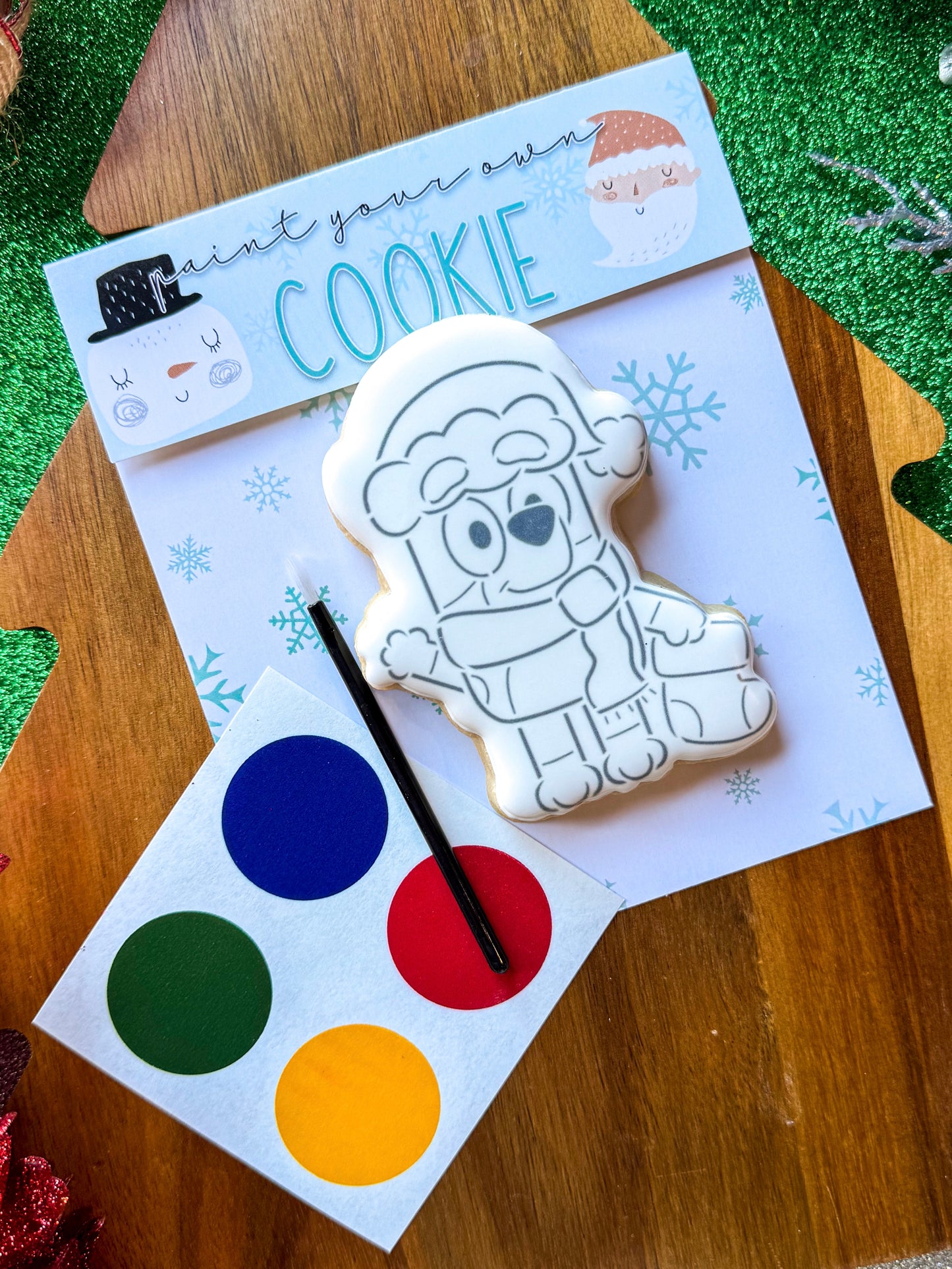 Paint Your Own Cookies (Multiple design options)