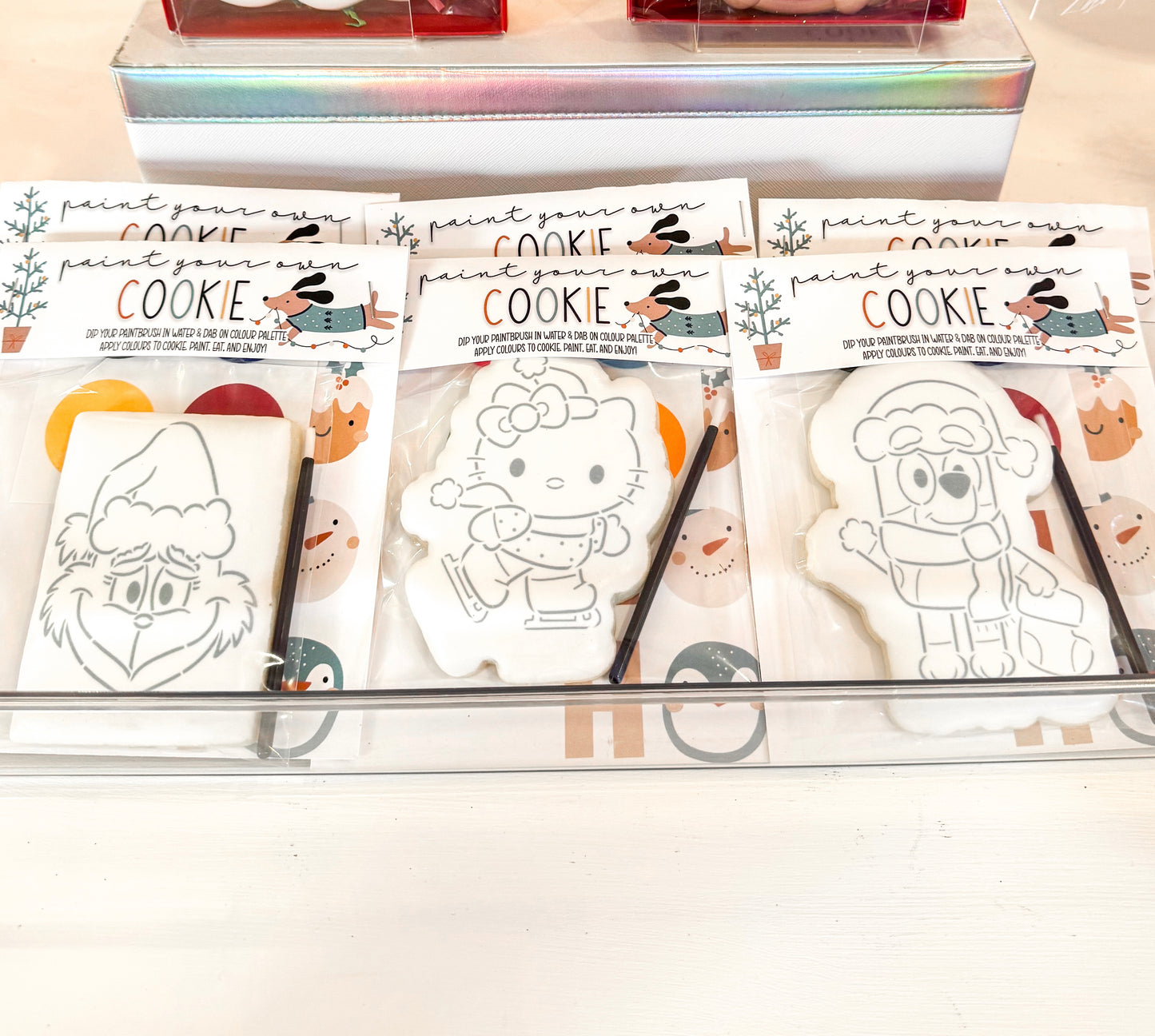 Paint Your Own Cookies (Multiple design options)