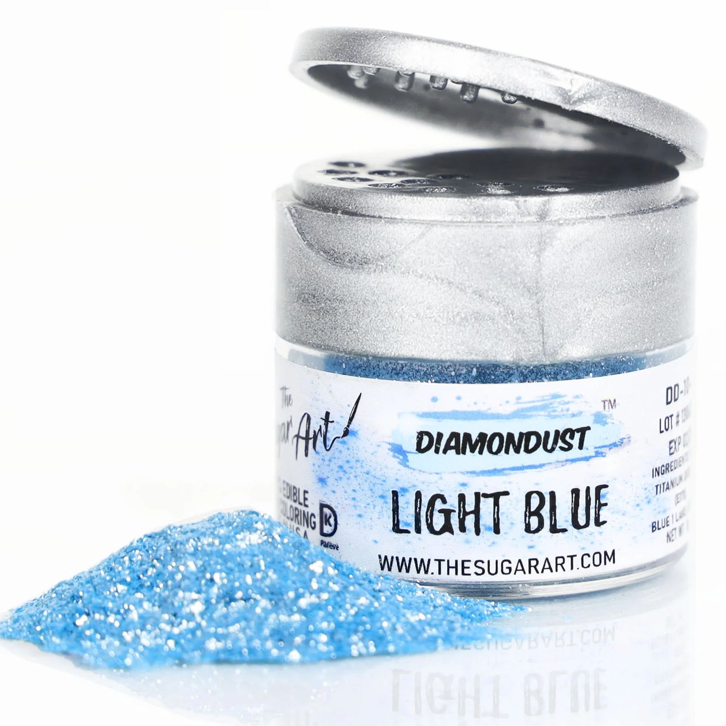 Edible Glitter Light Blue