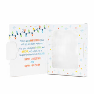 Greeting Card - "Merry and Bright" - 4.25" x 5" Box - 10 Boxes