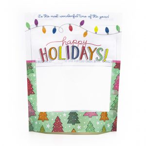 “Happy Holidays!” Cookie Pouches 10 Pack