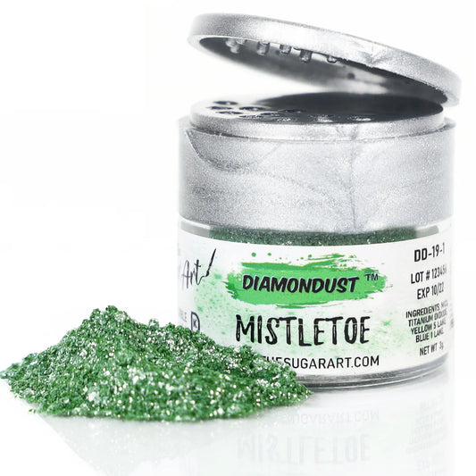 Edible Glitter Mistletoe