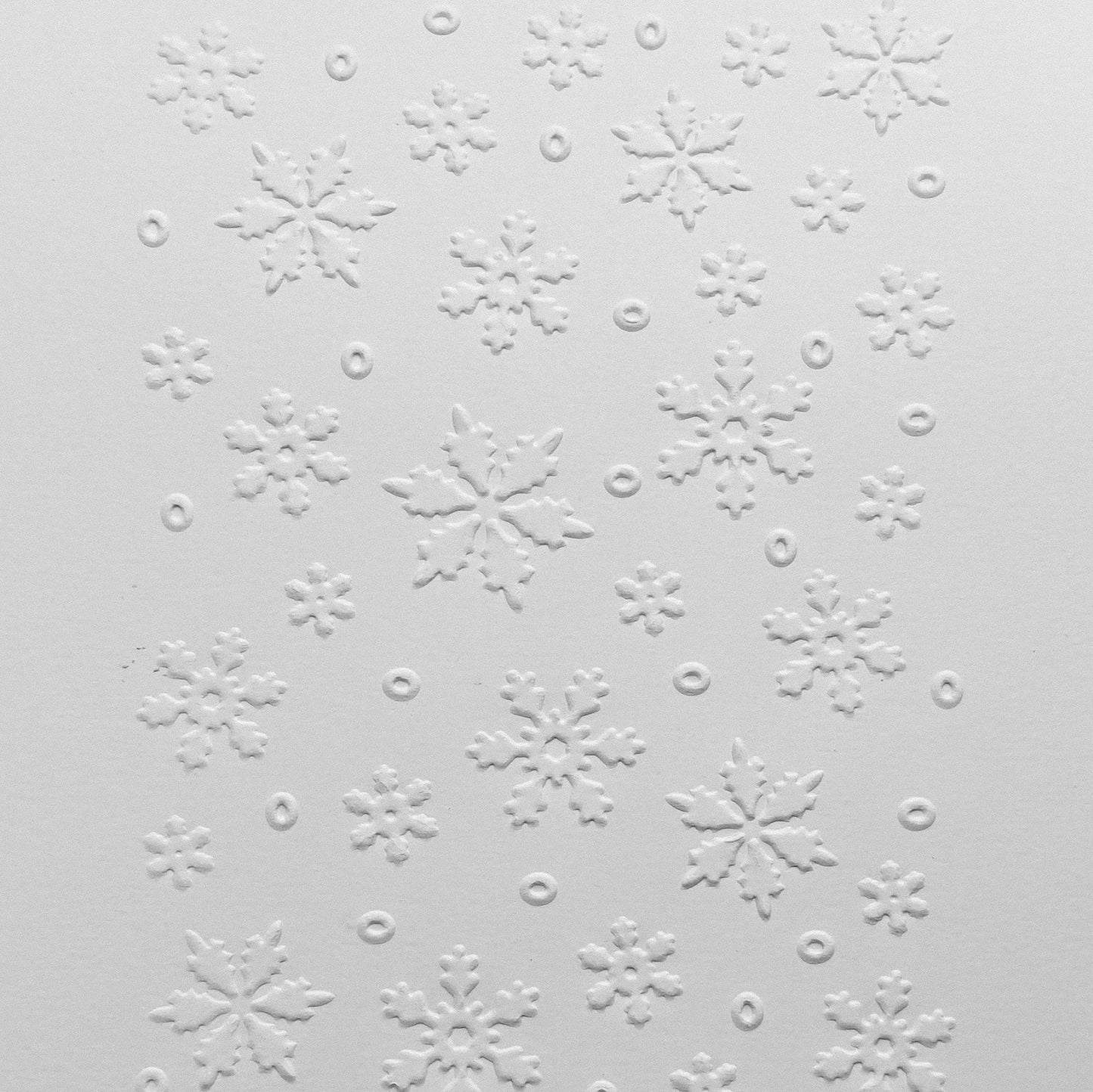 Snow Flake - Embossed Parchment Sheets - 6/pkg