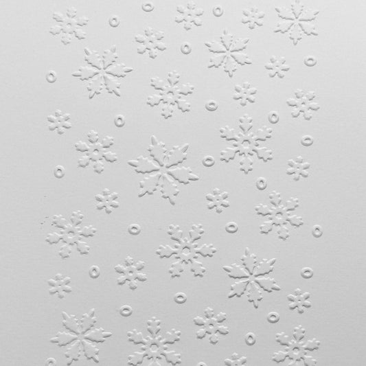 Snow Flake - Embossed Parchment Sheets - 6/pkg