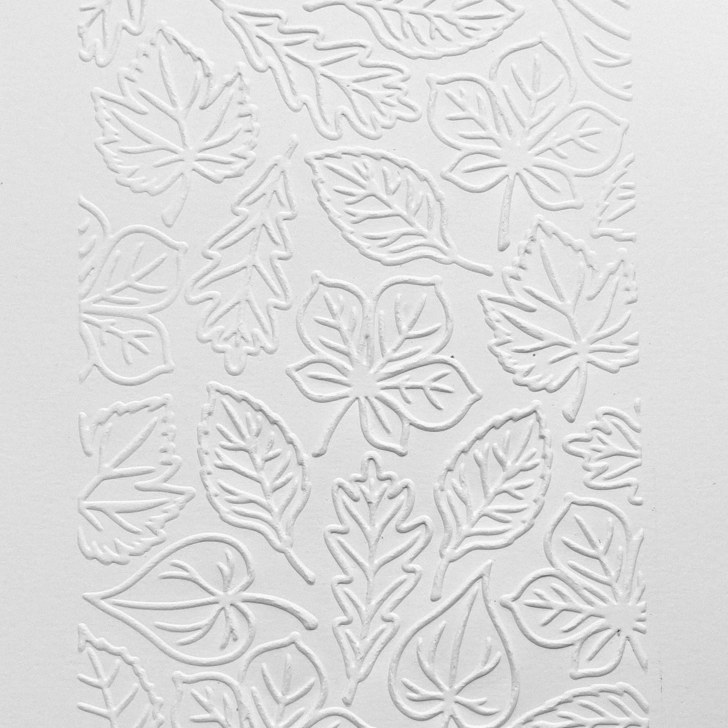 Leaves Outline - Embossed Parchment Sheets - 6/pkg