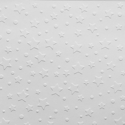 Stars & Dots - Embossed Parchment Sheets - 6/pkg