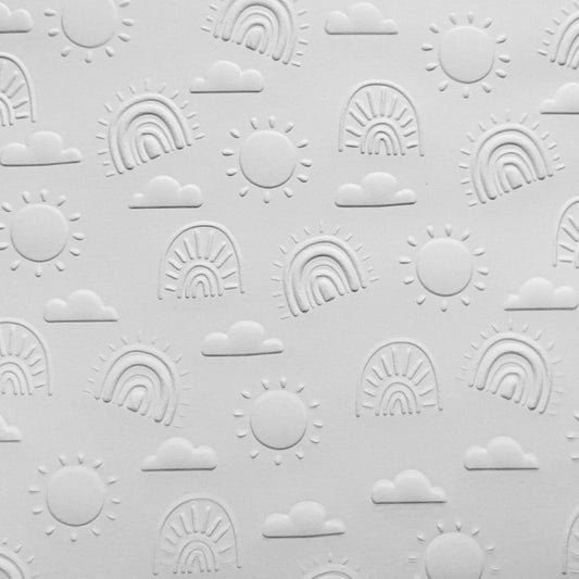 Rainbows - Embossed Parchment Sheets - 6/pkg