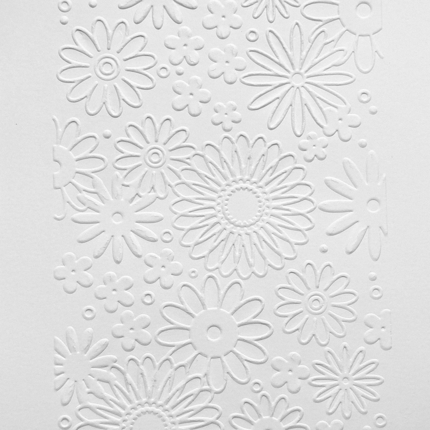 Flower Power - Embossed Parchment Sheets - 6/pkg