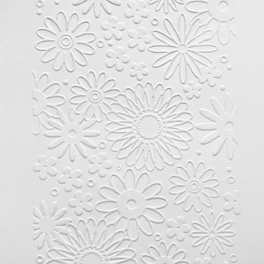 Flower Power - Embossed Parchment Sheets - 6/pkg