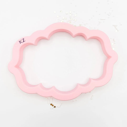 The Poppy Plaque Cookie Cutter 4"
