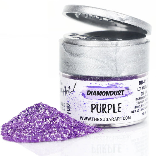 Edible Glitter Purple