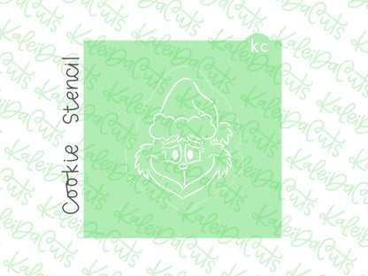 PYO Green Guy Cookie Cutter & Stencil Combo