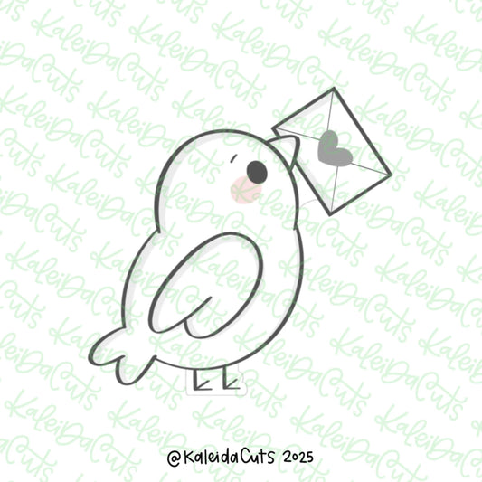 Love Bird Letter-3.5"