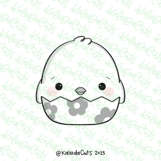 Squarish Chick Cookie Cutter Mini - 2
