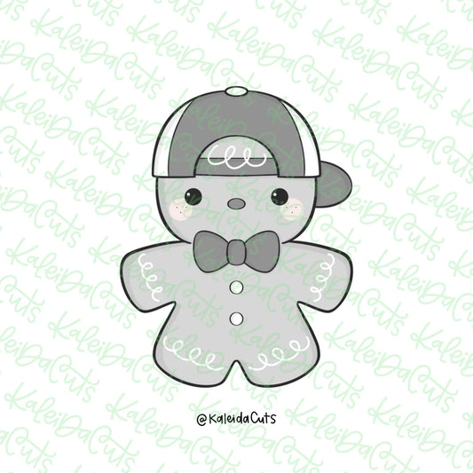 Gingerbread Boy Cookie Cutter - Standard 4"