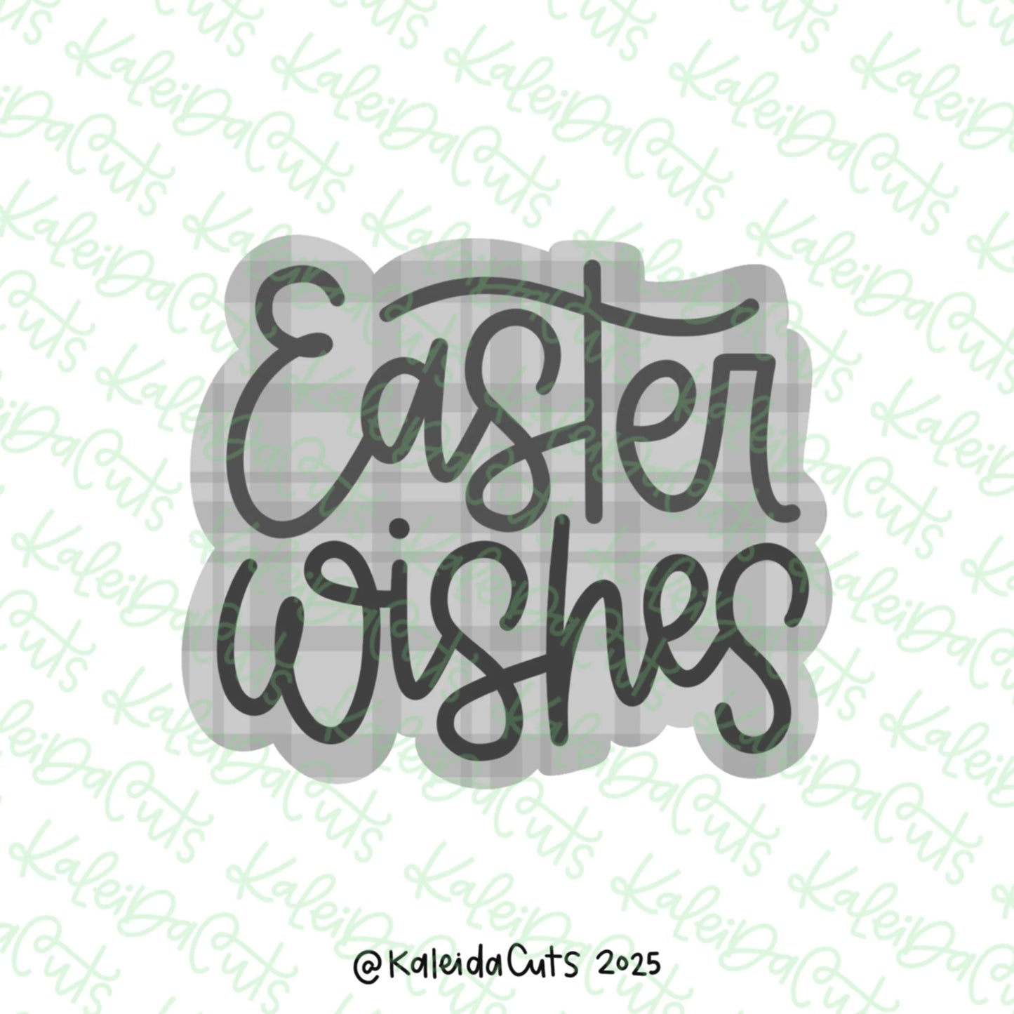 Easter Wishes Cookie Cutter Standard - 3.5