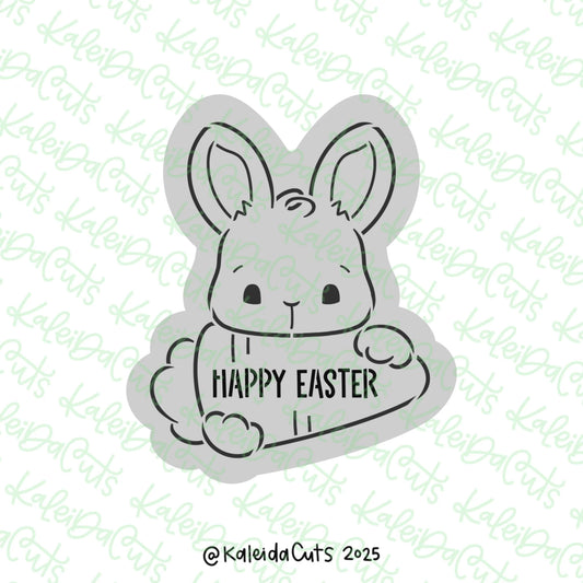 PYO 2025 Bunny Carrot Cookie Cutter & Stencil Combo