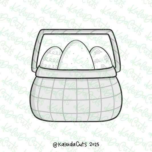 Squarish Basket Cookie Cutter Mini - 2