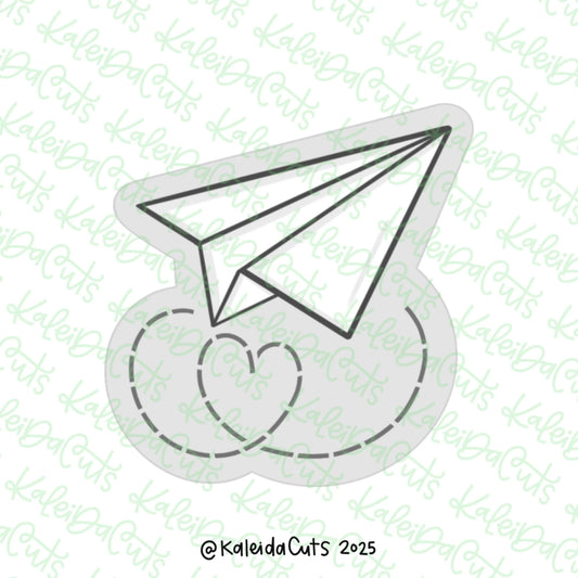 Love Paper Plane-3.4"