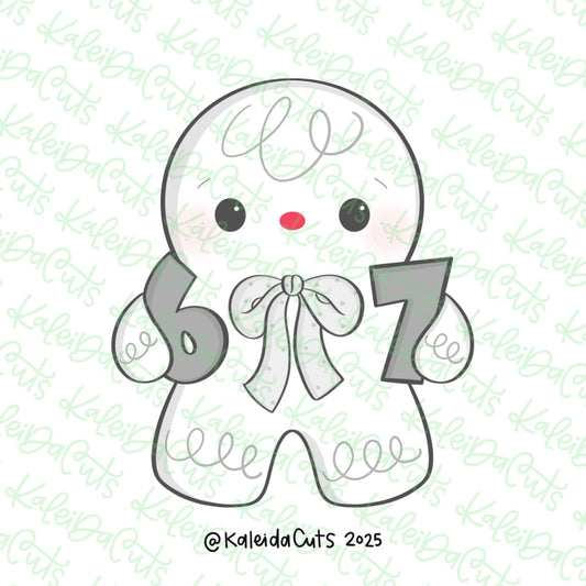 Six Seven Gingy Cookie Cutter Standard - 3.7"
