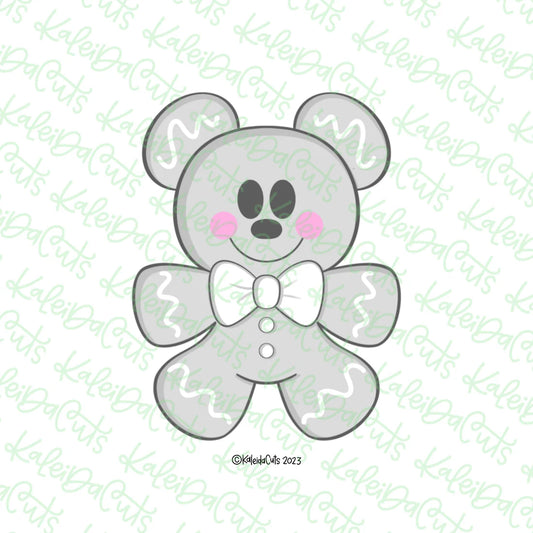 Mouse Gingy Cookie Cutter - Standard 3.5"