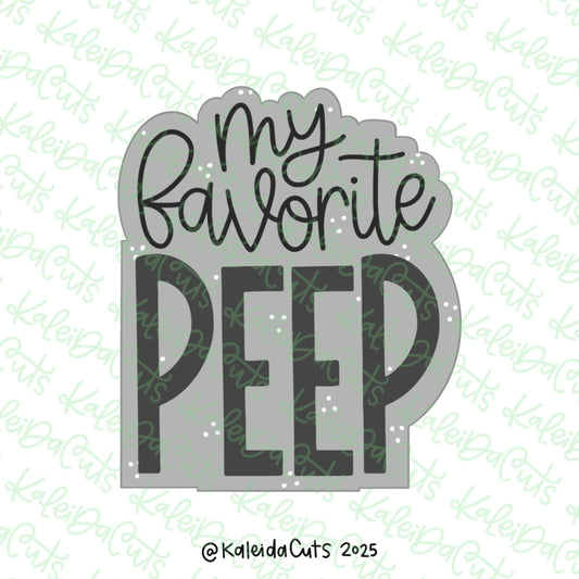 My Favorite Peep Standard - 3.5