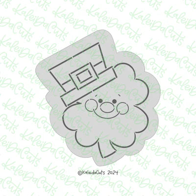 PYO Leprechaun Clover Cookie Cutter & Stencil Combo