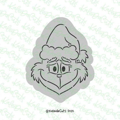 PYO Green Guy Cookie Cutter & Stencil Combo