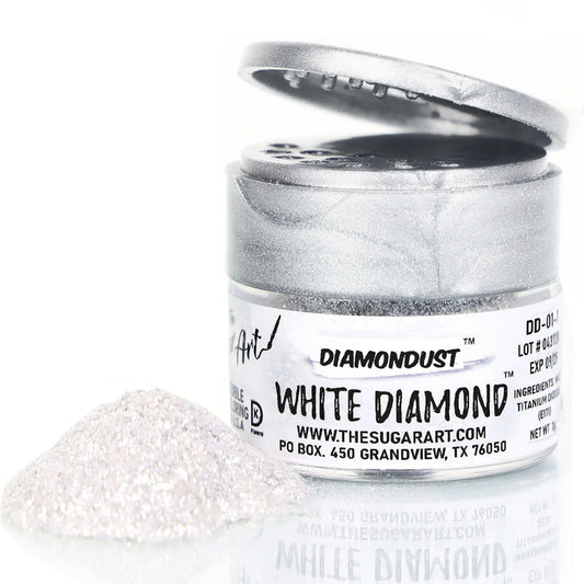 Edible Glitter White Diamond