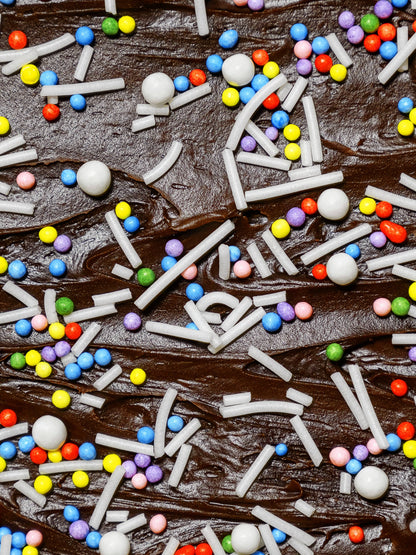 Dye-Free Rainbow Pop! Nonpareil Sprinkles